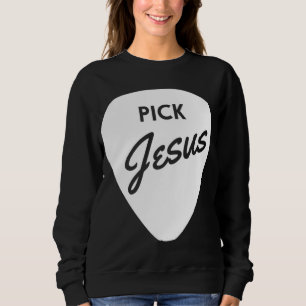 Sudadera Jesús de la Púa de guitarra ChristianiTees