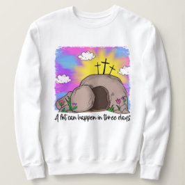 Sudadera Jesús de Pascua Cristiana de Mujeres