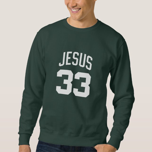 Sudadera JESUS - Deportes 33 - Cristiano (Anverso)