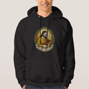 Sudadera Jesús Derrotado Fumando Tostadas Quemadas Desayuno
