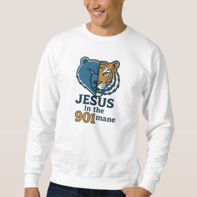 Sudadera Jesús en el 901 - Cristiano (Anverso)