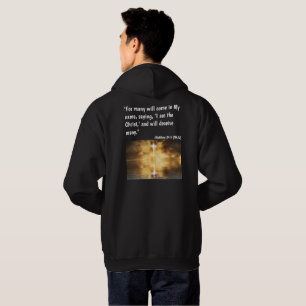 Sudadera ¡Jesús es el Cristo! El negro de cualquiera