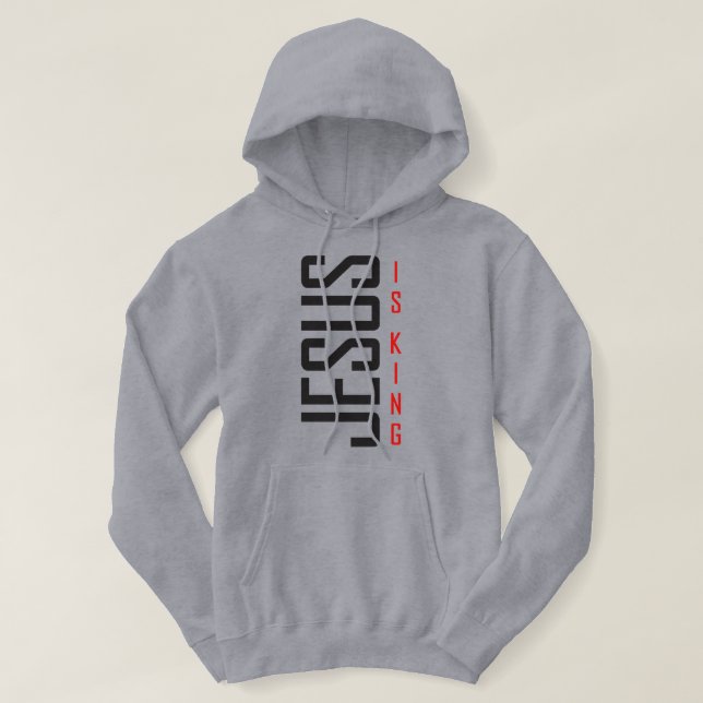 Sudadera Jesús es el Rey (Diseño del anverso)