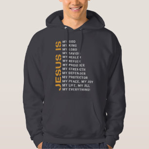 Sudadera Jesús es la patraña de mi Dios