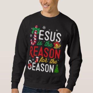 Sudadera Jesús Es La Razón De Que Los Navidades Voces Crist