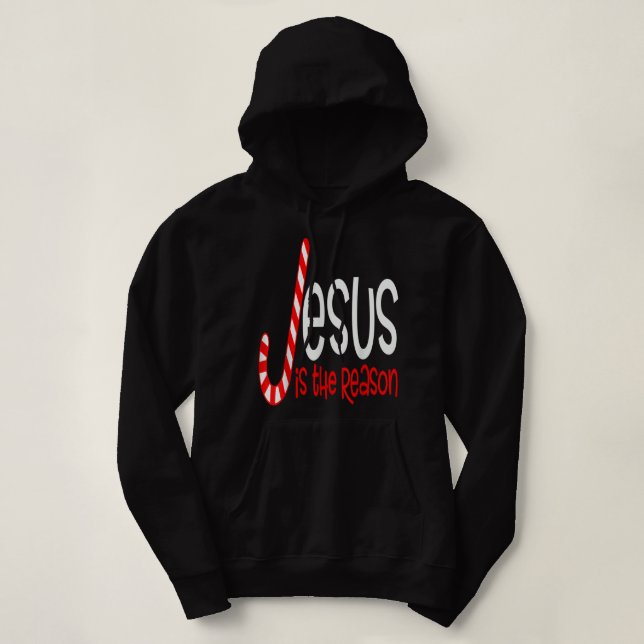Sudadera Jesús Es La Razón Por La Que Los Navidades Religio (Diseño del anverso)