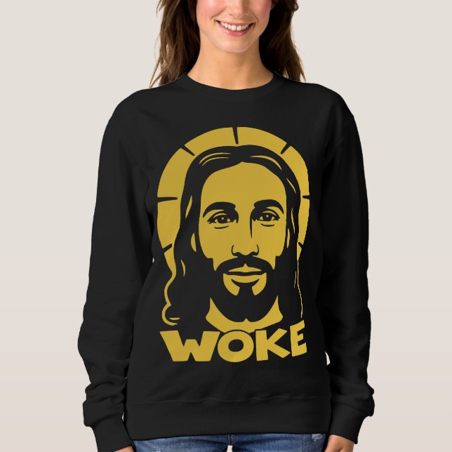 Sudadera Jesús Es Liberal Despierto (Anverso)