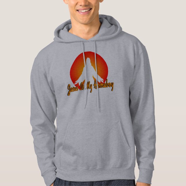 Sudadera Jesús es mi cristiano del Homeboy (Anverso)