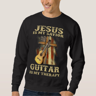 Sudadera Jesús Es Mi Guitarra Salvadora Es Mi Chico Diverti