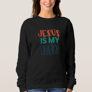 Sudadera Jesús Es Mi Jam Religioso Cristiano