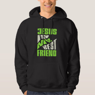 Sudadera Jesús Es Mi Mejor Amigo Cita Católica Adolescentes