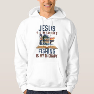 Sudadera Jesús Es Mi Pesca Salvadora Es Mi