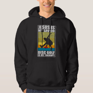 Sudadera jesús es mi salvador terapia de disco de golf Disc