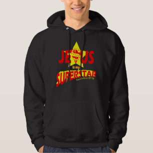 Sudadera Jesús es mi Superstar, versículo de la biblia