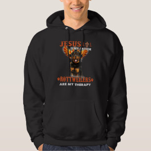 Sudadera Jesús Es Mi Terapia Los Rottweilers Salvadores