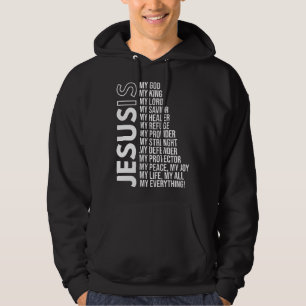 Sudadera Jesús es mi todo Jesús camiseta. ¿Eres una fiesta?