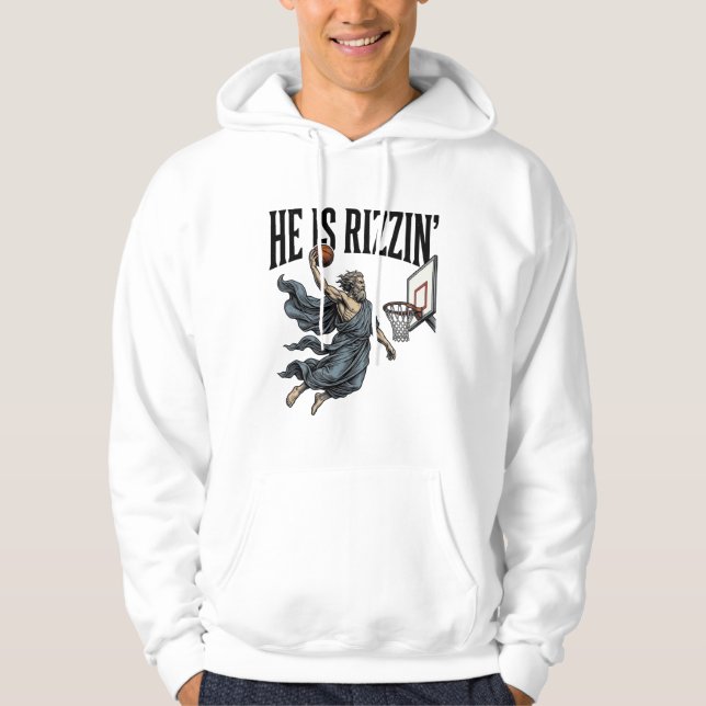 Sudadera Jesús Está Llamando Pantalla Del Teléfono Vector C (Anverso)