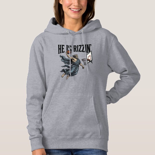 Sudadera Jesús Está Llamando Pantalla Del Teléfono Vector C (Anverso)