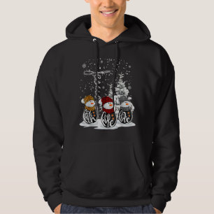 Sudadera Jesus Faith Hope Love Snowman Graciosos Navidad Pa