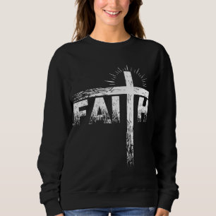 Sudadera Jesús Fe Cristiana Cruza La Biblia Religiosa Ch