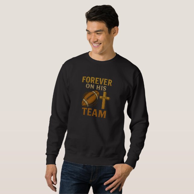 Sudadera Jesús - Fútbol - Cristiano (Anverso completo)