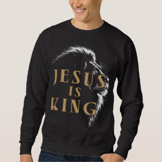 Sudadera Jesus is king Lion of Judah