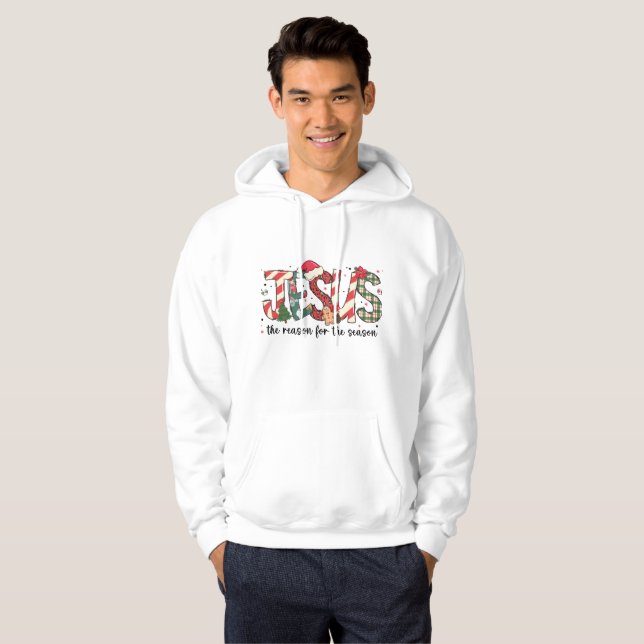 Sudadera Jesus Is The Reason For The Season Sweatshirt,  (Anverso completo)