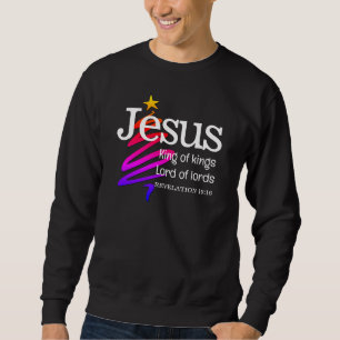 Sudadera JESUS KING OF KINGS Navidades cristianos