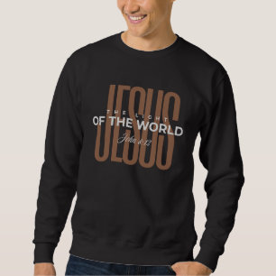Sudadera Jesús La Luz Del Mundo Escrituras Bíblicas Cristo