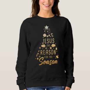 Sudadera Jesús La Razón De La Temporada - Fe De Los Navidad
