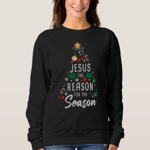 Sudadera Jesús La Razón De La Temporada - Fe De Los Navidad