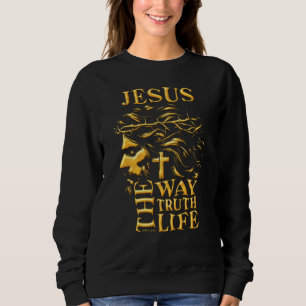 Sudadera Jesús la vida de la verdad