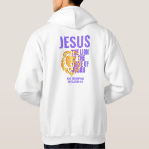 Sudadera JESÚS LION OF TRIBE OF JUDAH Christian