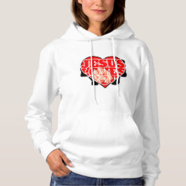 Sudadera Jesus Loves You-Inspirational Christian Faith Hood