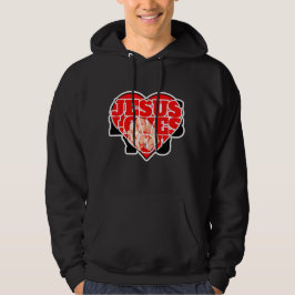 Sudadera Jesus Loves You-Inspirational Christian Faith Hood