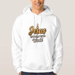 Sudadera Jesus Luz del Mundo Vela Cristiana Vector_1