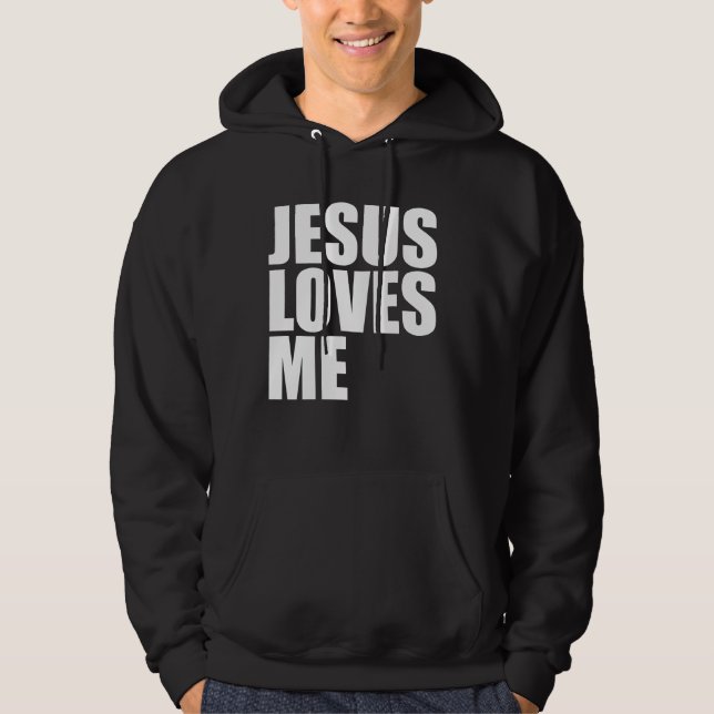 SUDADERA JESUS ME AMA (Anverso)