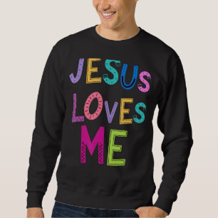 Sudadera Jesús Me Ama Religiosa Iglesia Católica Cristiana