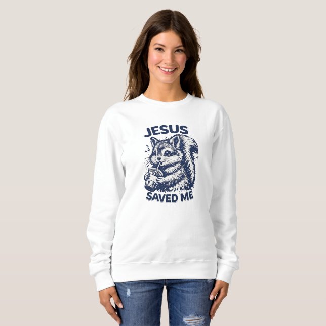 Sudadera JESÚS Me Salvó (Anverso completo)