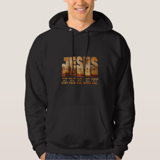 Sudadera Jesús Nació Como Un Bebé Predicado Como Un Niño Cr