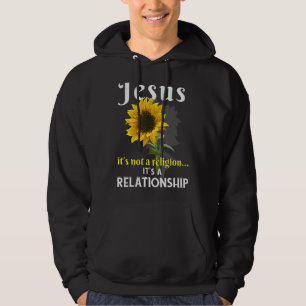 Sudadera Jesús no es una religión es un sol de relaciones