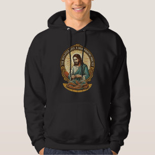 Sudadera Jesús Pelota de Yoga Completamente Desinflada Humo