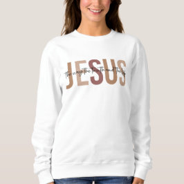 Sudadera Jesús Religioso Camisas Inspiradoras Blancas