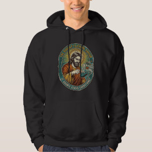 Sudadera Jesús roto haciendo doble clic en el ratón IT Ofic