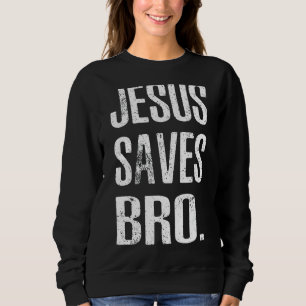 Sudadera Jesús salva a la religión cristiana de los hermano