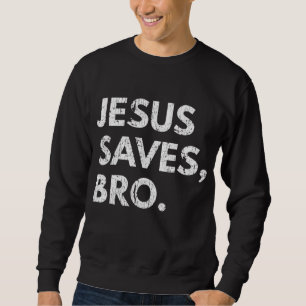 Sudadera Jesús salva al hermano Vintage procristiano ser re