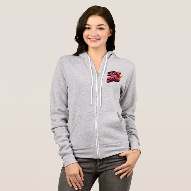 Sudadera Jesús Salva Almas  (Anverso completo)