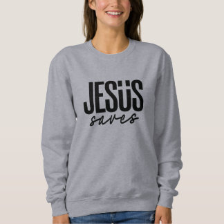 SUDADERA JESUS SAVES