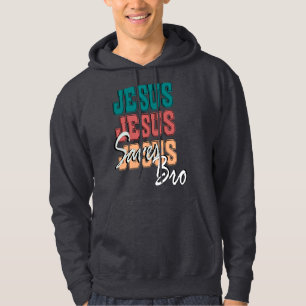 SUDADERA JESUS SAVES BRO VINTAGE
