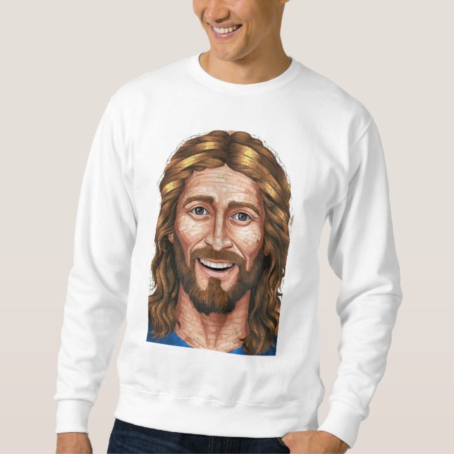 Sudadera jesus sweatshirt (Anverso)